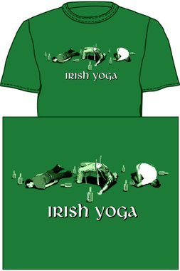 Irish Yoga T-shirt St. Patrick's Day Tee XXL