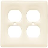 Liberty Hardware 64478 Ceramic WP Collection 4.57 Inch Switch Plate - Bisque