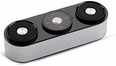 EVIZIAN Powerful 2X5W Bluetooth Speakers Enhanced Bass Z3 Silver Wireless Speakers