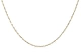 14k Yellow Gold Raso 1.2mm Chain Necklace,18
