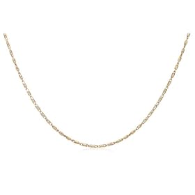 14k Yellow Gold Raso 1.2mm Chain Necklace,18 by Amazon.com Collection
