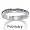 PalmBeach Jewelry Birthstone Sterling Silver Eternity Band- February- Simulated Amethyst