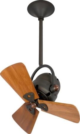Matthews Fan BD-BZZT-WD Bianca Direcional Ceiling Fan - Bronzette-Wood
