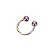 16pcs 18g Ball Spike Horseshoe Ring Lip Tragus Belly Nipple Eyebrow Ring Circular Barbell (16 Pieces 18 Gauge-5/16