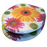 Flowers Novelty Toilet Seat