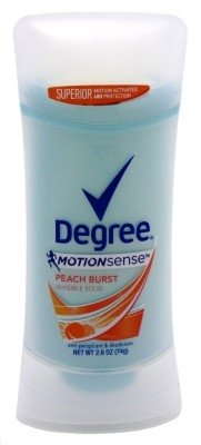 Degree Deodorant 2.6oz Womens Peach Burst Motion Sense