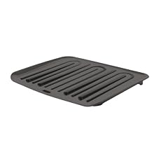 Rubbermaid Antimicrobial Large Drain Board, Black