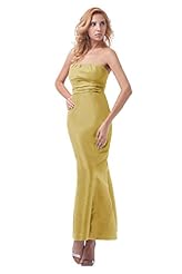 Satin Mermaid Bridesmaid Dress 