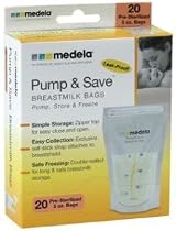 Medela Pump and Save Storage Bags- 20-count
From Medela
