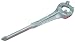 Vestil BNW-A Single Ended Non Sparking Aluminum Drum Bung Nut Wrench, 10-1/2