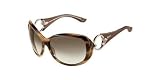 Gucci Women's 3030 Brown Tortoise Frame/Brown Gradient Lens Plastic Sunglasses