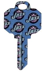 Utah Jazz Schlage SC1 House Key