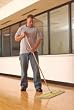 Tough Guy 1TZG8 Dust Mop Handle, Wood, Sz 60 In
