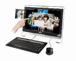 Black Wind Top 18.5 All in One Touchscreen PC 250GB Vista