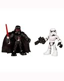 Star Wars 2011 Playskool Jedi Force Mini Figure 2Pack Darth Vader Storm Trooper