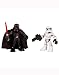 Search : Star Wars 2011 Playskool Jedi Force Mini Figure 2Pack Darth Vader Storm Trooper