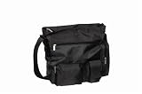 Lassig Easybag Patchwork Eco-Friendly Diaper Bag, Black