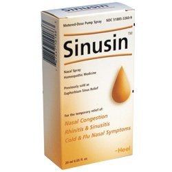 Heel Inc Sinusin (Euphorbium Sinus Relief Nasal Spray), 20 Ml for Sale