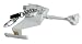 Star Trek Original Series Klingon D7 Battle Cruiser Keychain by Basic Fun