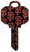 San Francisco Giants Schlage SC1 House Key