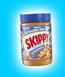 Skippy Peanut Butter, Reduced Fat Super Chunk, 16.3-ounce Jars (Pack of 12)