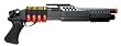 TSD Sports Single Shot Shell Loading Pump Action Spring Powered Airsoft Shotgun (Pistol Grip)