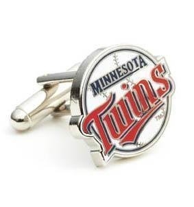 Minnesota Twins Cufflinks - MLB Baseball Sports Themed Formal Wear