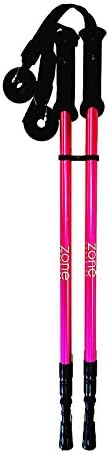 Zone Training Anti-Shock Adjustable Trekking Poles Great for Use in The Mountains