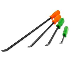 4 Pc Pry Bars w/ Neon Handle