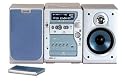 Aiwa XR-MP50 Kompaktanlage silber/blau
