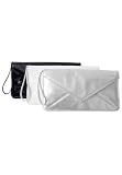 Chadwicks Metallic Envelope Clutch (BROWN MULTI,0)