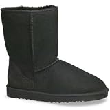 UGG Womens Classic Short Black Boots 5825