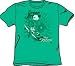 Search : Green Arrow Kids Size THE EMERALD ARCHER - DC Comics Youth Kelly Green T-shirt