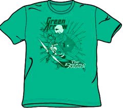  Green Arrow Kids Size THE EMERALD ARCHER - DC Comics Youth Kelly Green T-shirt