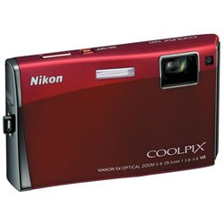 Childrens Toyshop  Photo : Nikon Coolpix S60 10MP Digital Camera with 5x Optical Vibration Reduction (VR) Zoom (Crimson Red)