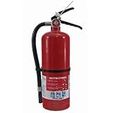 First Alert FE3A40GR-2 3-A 40-B:C Heavy Duty Plus Fire Extinguisher Red