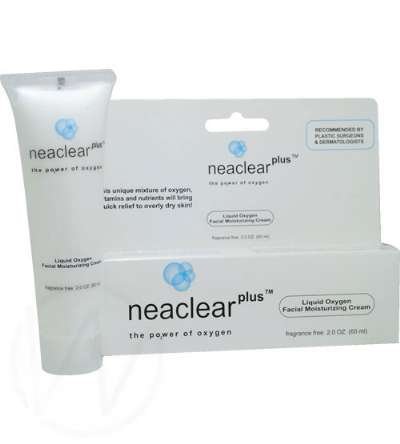 Neaclear Plus Liquid Oxygen Facial Moisturizing Cream 2 Oz. Tu