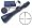 Burris 3-9 x 40mm Fullfield II Ballistic Plex Rifle Scope