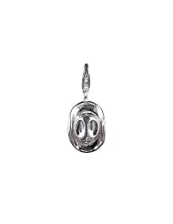 SilveRado (tm) VR174 Verado Sterling Silver Go West Bead / Charm with Lobster Clasp