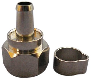【１個￥６０×１０個入】 アンテナ接栓　４Ｃ用　Ｆ型接栓