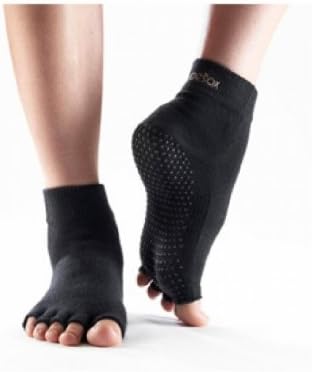 ToeSox Half Toe Yoga/Pilates Toe Socks With Grips
