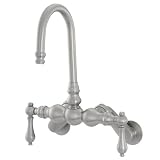 American Bath Factory F300B-SN 300 Series Bathtub Faucet in Satin Nickel