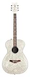 Daisy Rock Pixie Acoustic, Silver Sparkle