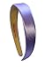 Funny Girl Designs 1 Inch Wide Satin Headband (Lavender)