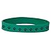 Set of 100 Wristbands - Paws (Green)