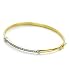 9CT Gold DiamantÃ© Bangle
