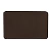 Skid-resistant Carpet Area Rug Floor Mat - Chocolate Brown - 2' X 3' - Many Other Sizes to Choose From
