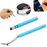 Elegant Designed Aluminium Metal Stylus Touch Pen for iPhone/iPad/iPad 2/Other Mobilephone etc (Blue)