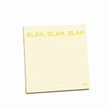 Knock Knock Sticky Notes: Blah, Blah, Blah (Pack of 8)