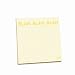 Knock Knock Sticky Notes: Blah, Blah, Blah (Pack of 8)